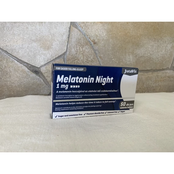 Jutavit Melatonin night 1 mg 50 db tabletta