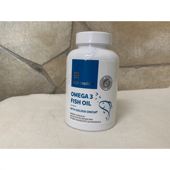 Usa Medical Omega 3 fish olaj 60 db kapszula