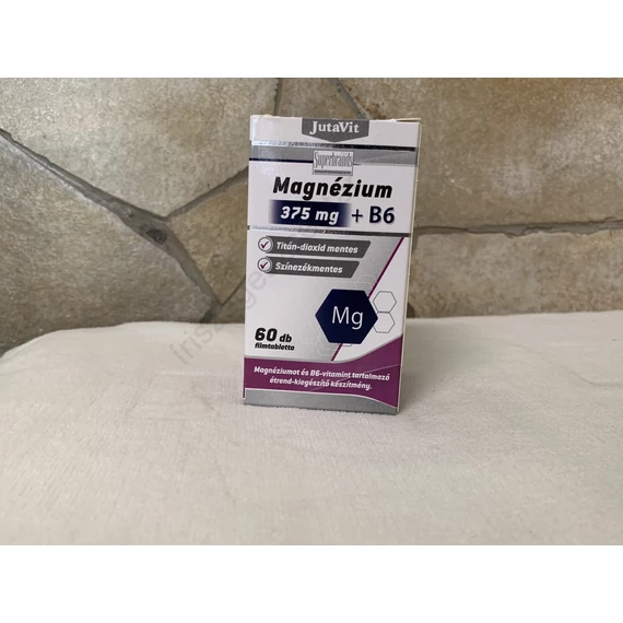 Jutavit Magnézium 375 mg + B6 60 db filmtabletta