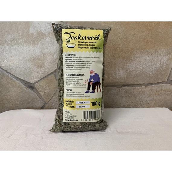 Fitodry Teakeverék köszvényes panaszok enyhítésére, magas húgysavszínt csökkentésére 100 g