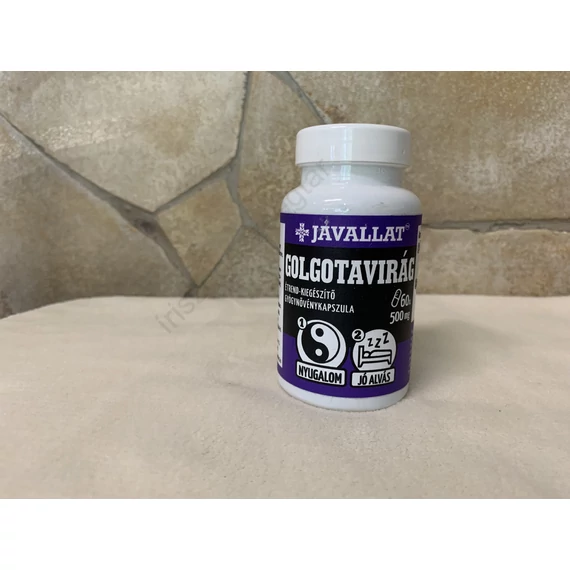 Javallat Golgotavirág 500 mg  60 db