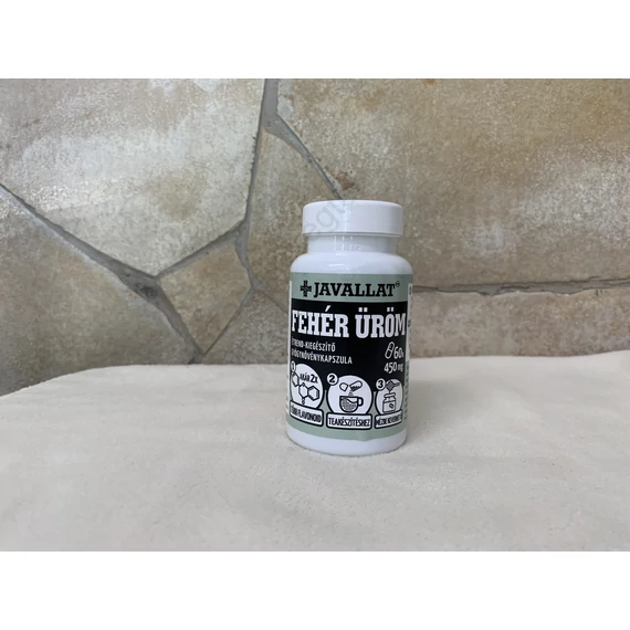 Javallat Fehér üröm 450 mg  60 db