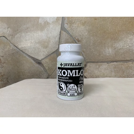 Javallat Komló kapszula 400 mg   60 db