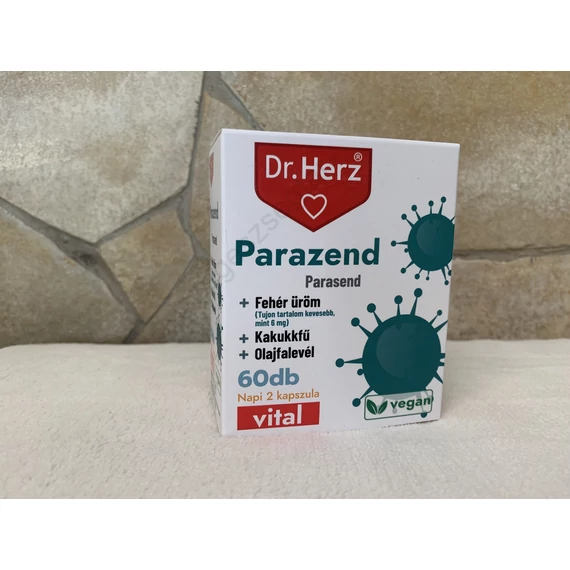 Dr. Herz Parazend +fehér üröm +kakukkfű+ olajfalevél    60 db 