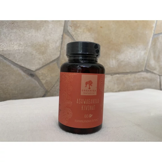 Organiqa balace Ashwagandha kivonat 60 db kapszula 