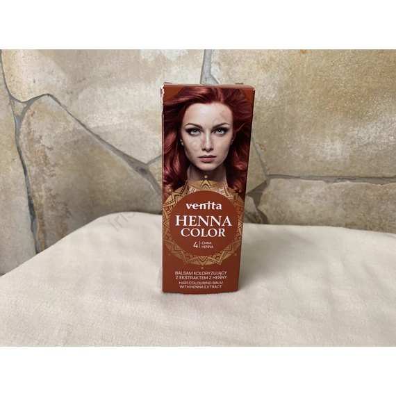 Venita henna color 4 henna vörös  75 ml  