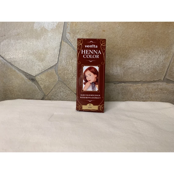 Venita henna color 8 ruby , rubin  75 ml 
