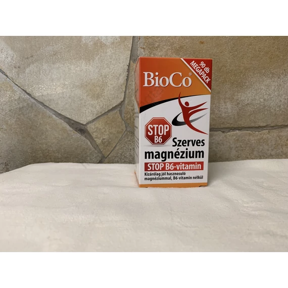 Bioco szerves magnézium stop  B6-vitamin 90 db 