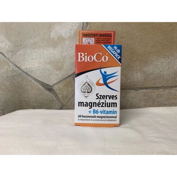 Bioco szerves magnézium+ B6-vitamin 90 db 